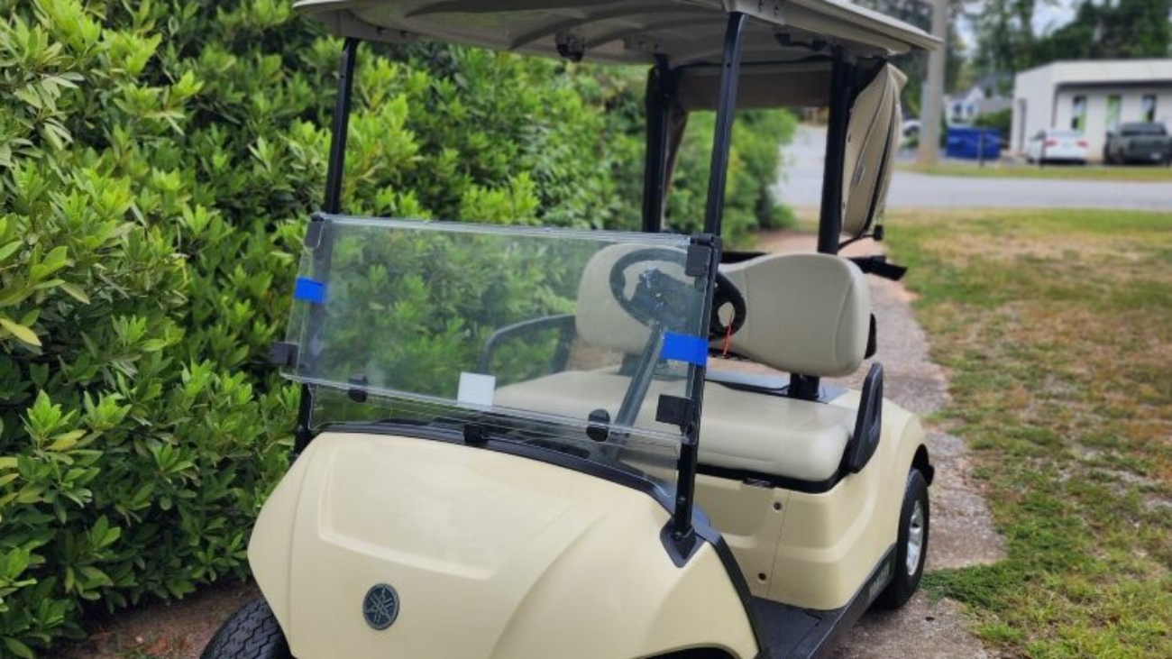 2019 Yamaha Drive2 golf cart for sale in Atlanta, GA with windshield and USB port